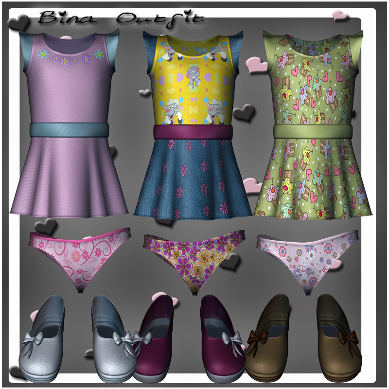Bina K4 Clothing by N/A