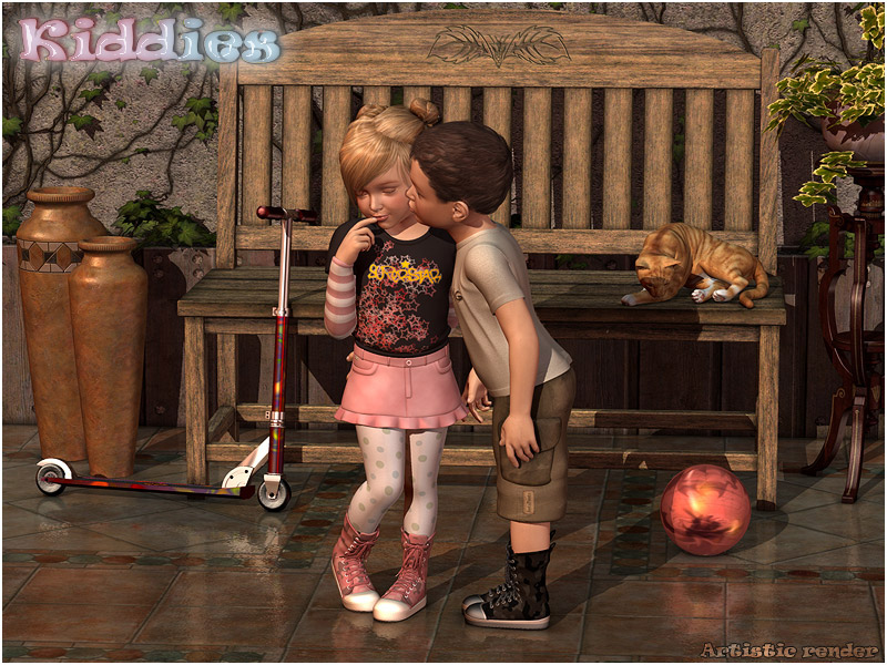 Kiddies Poses & Expressions for Kids4 by N/A