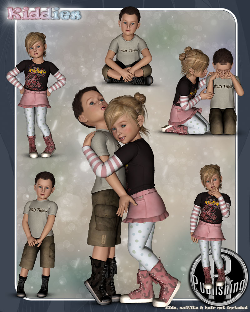 Kiddies Poses & Expressions for Kids4 by N/A