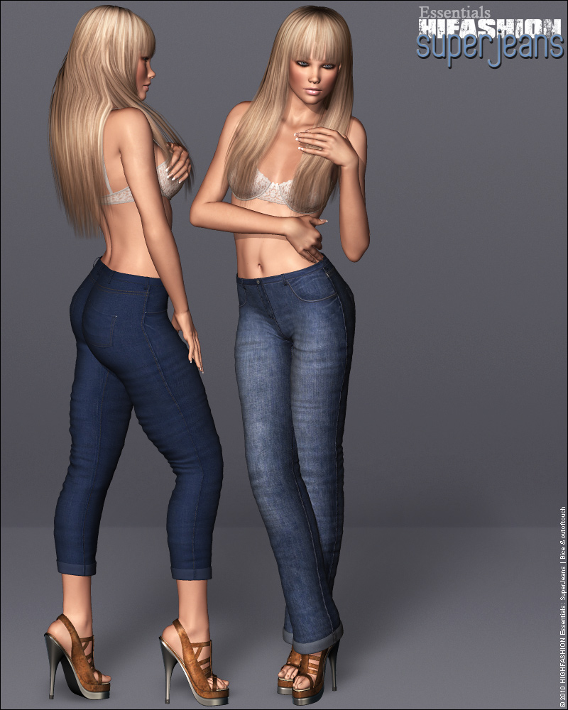 HIGHFASHION Essentials: SuperJeans for V4/A4/G4 by N/A