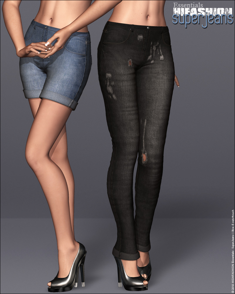 HIGHFASHION Essentials: SuperJeans for V4/A4/G4 by N/A