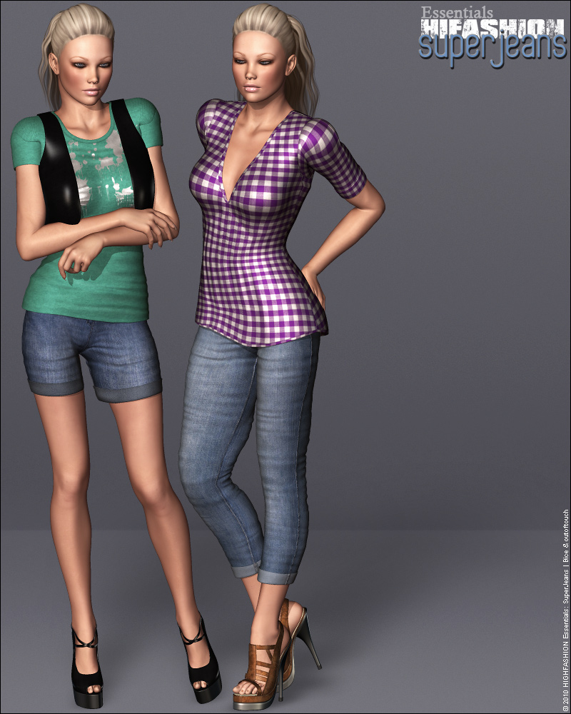 HIGHFASHION Essentials: SuperJeans for V4/A4/G4 by N/A