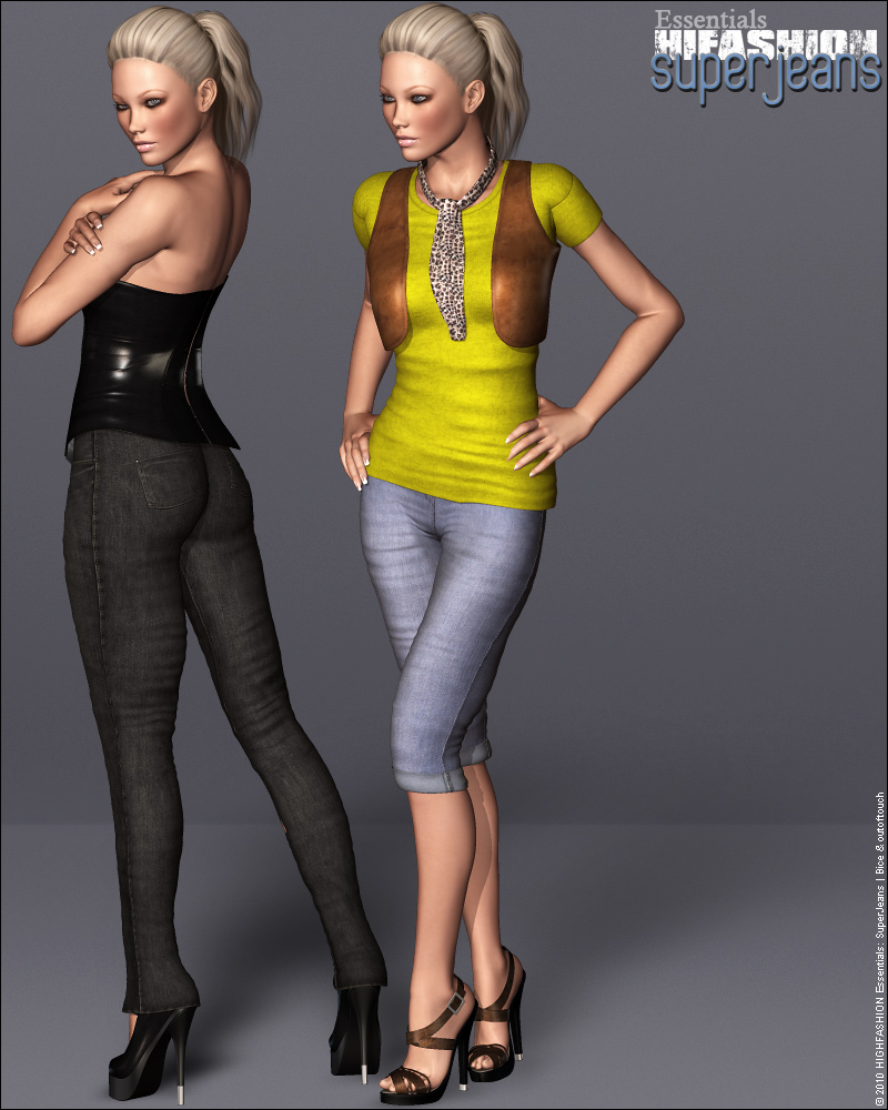 HIGHFASHION Essentials: SuperJeans for V4/A4/G4 by N/A
