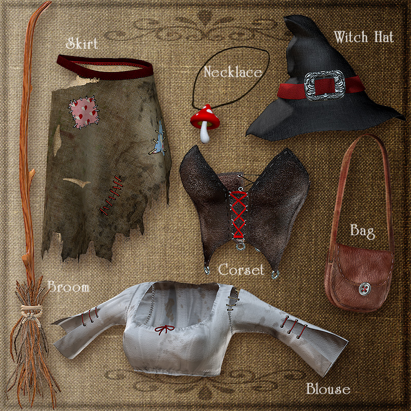 Mavka:Little Witch (Conform) by N/A