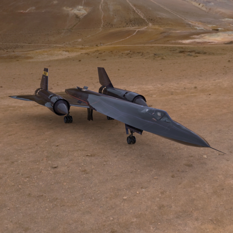 SR-71 (for Poser) by N/A