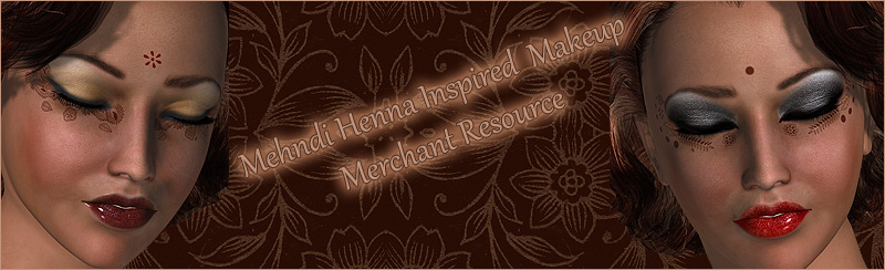 Mehndi Henna Inspired Makeup MR by N/A
