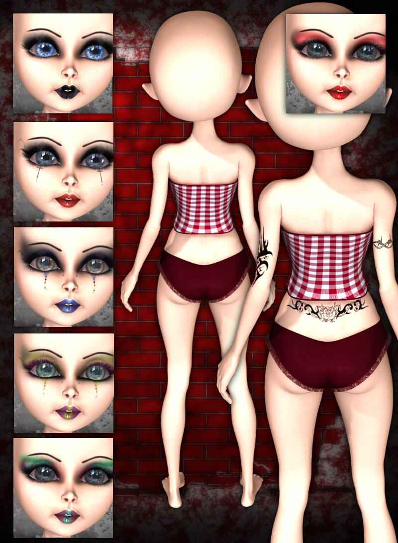 Mavka Goth Makeup's by N/A