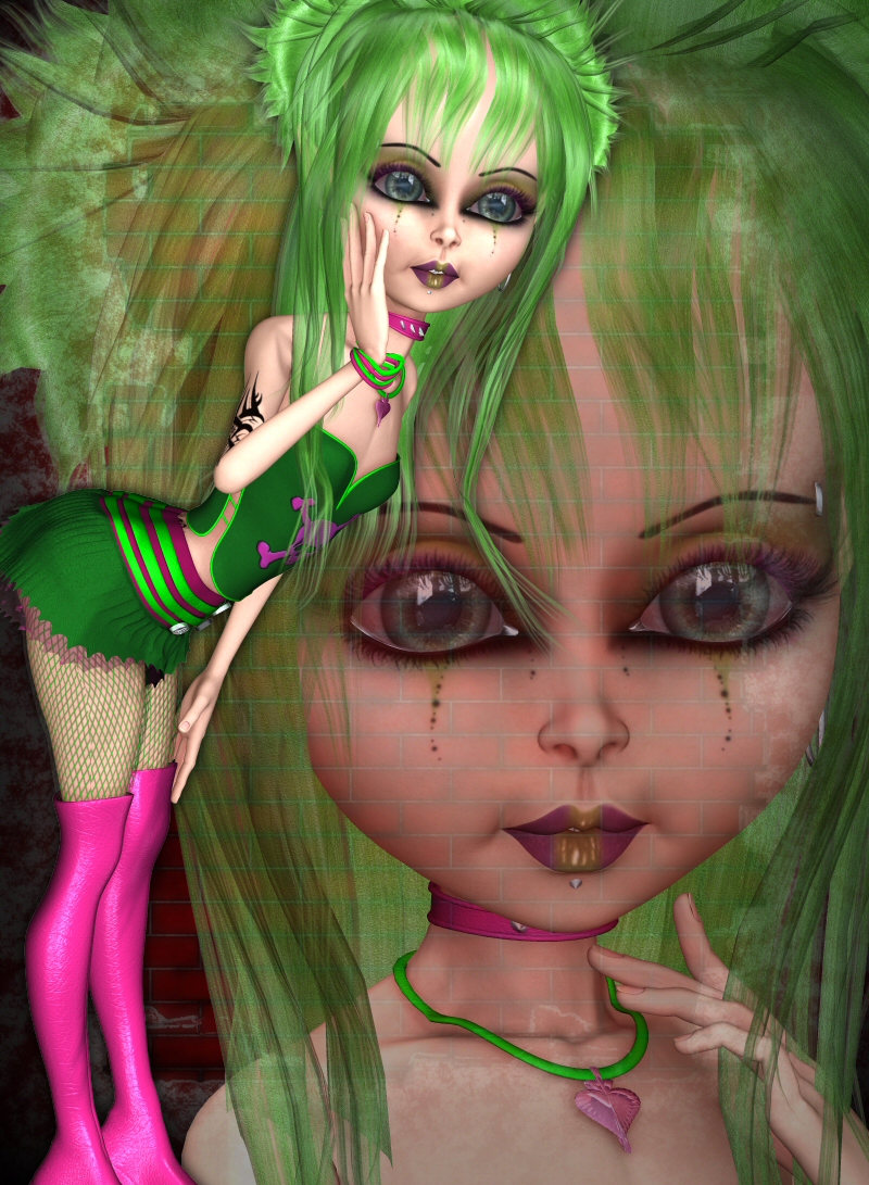 Mavka Goth Makeup's by N/A