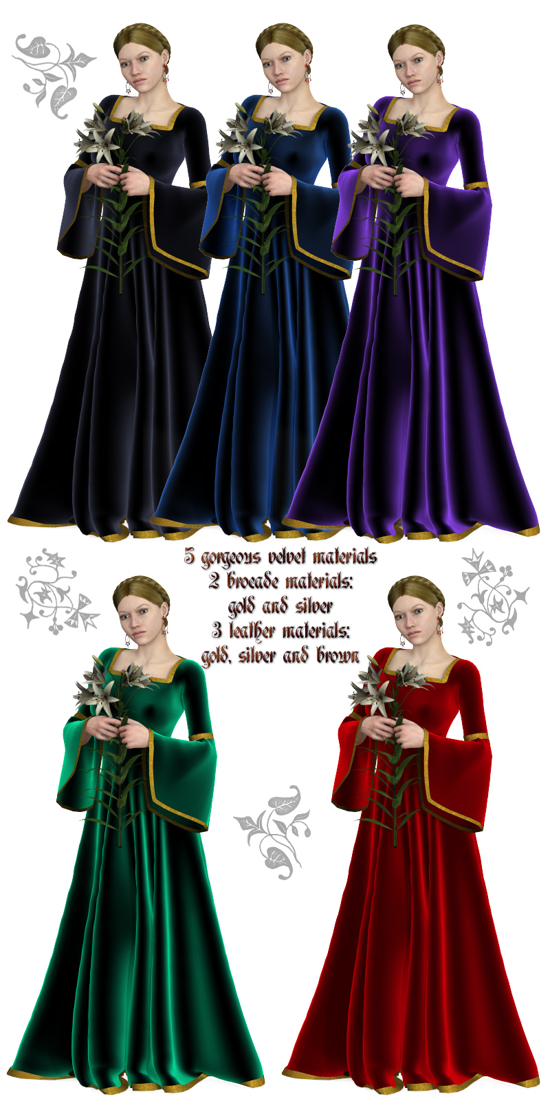 Praeclarusa 2 - The Burgundian Robe by N/A