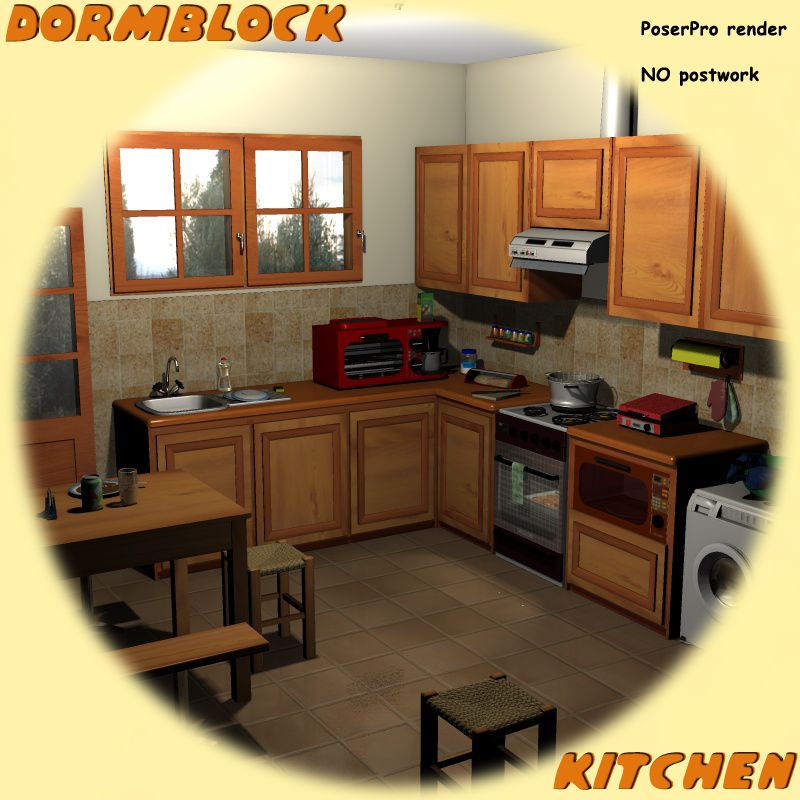 Dormblock - Kitchen by N/A