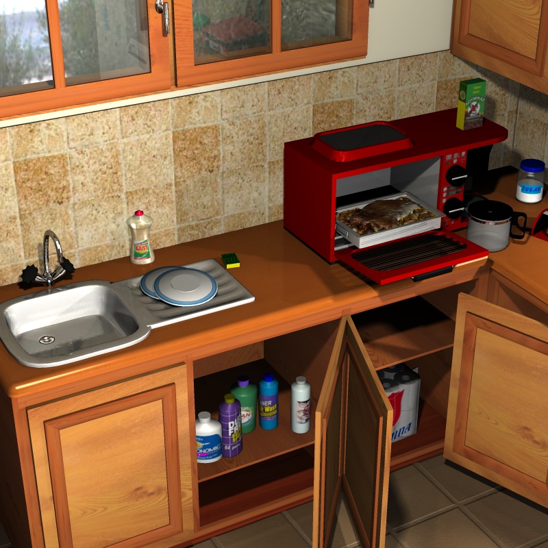 Dormblock - Kitchen by N/A