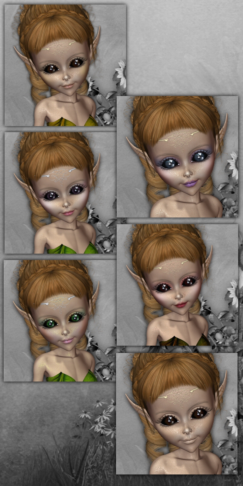 Mavka Sparkle Fairy Makeup's by N/A