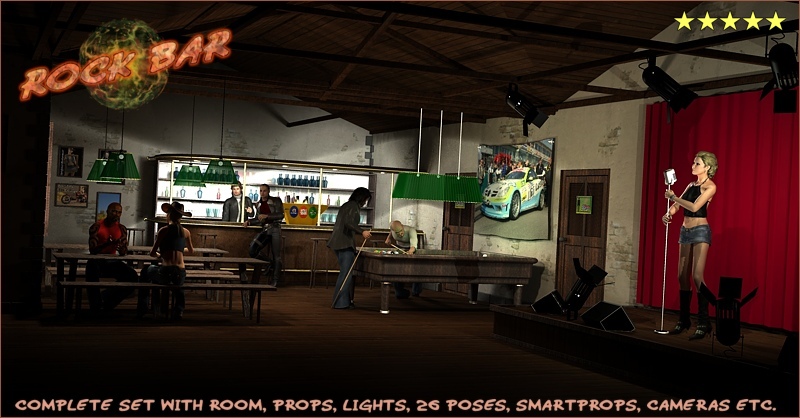 Rock Bar by 3-D-C by N/A