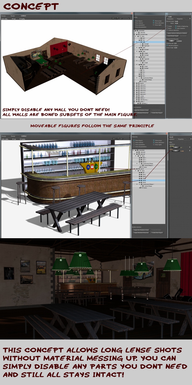 Rock Bar by 3-D-C by N/A