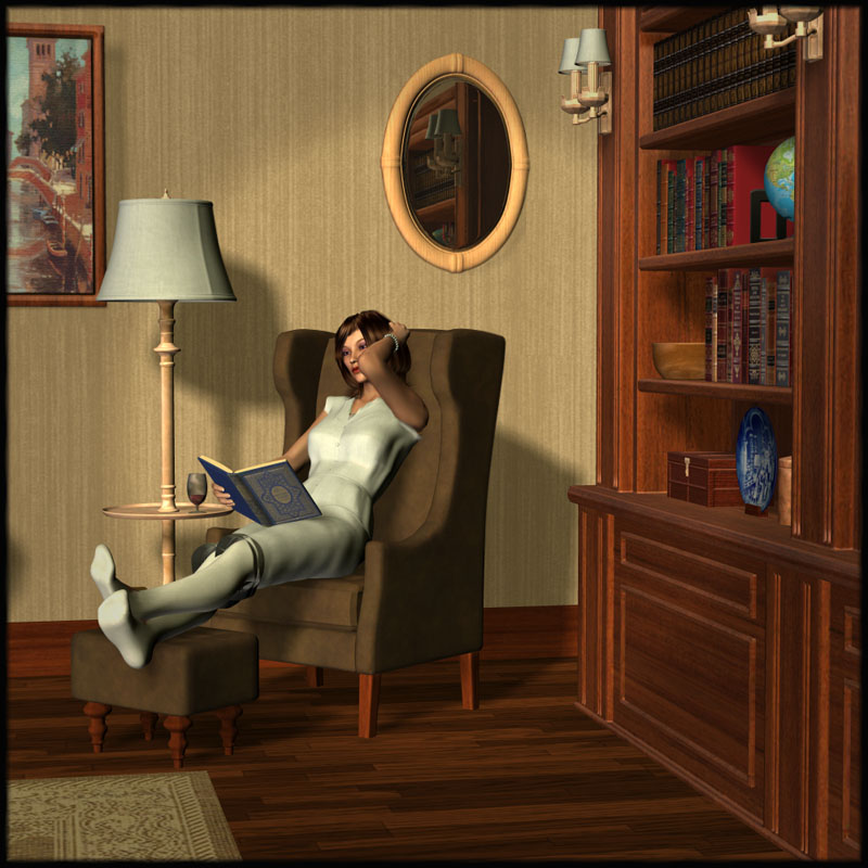 The Reading Room Set by N/A