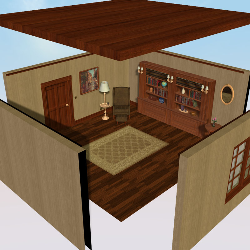 The Reading Room Set by N/A