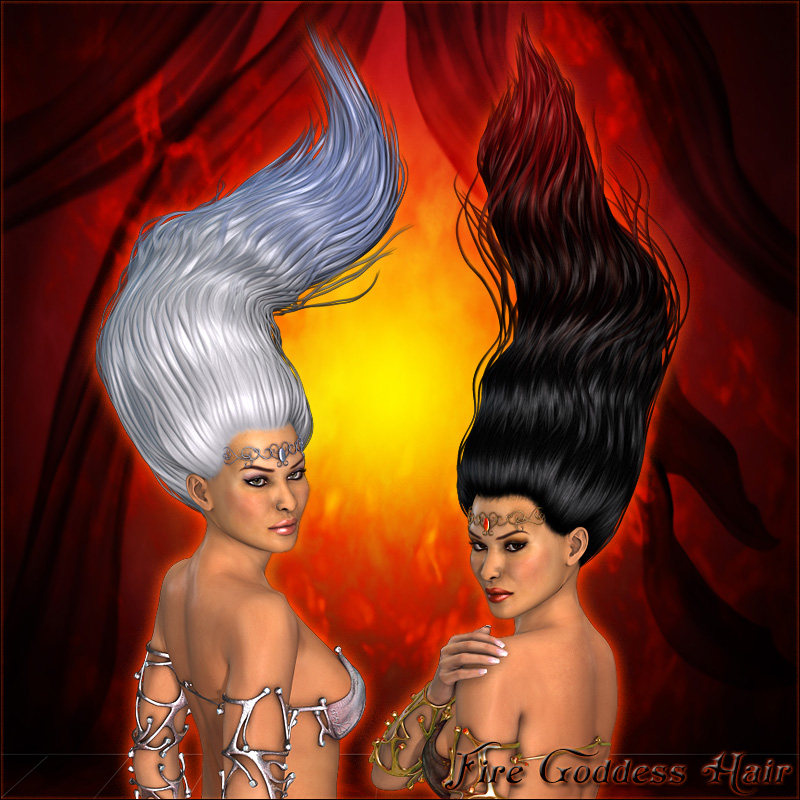 Fire Goddess Hair by N/A