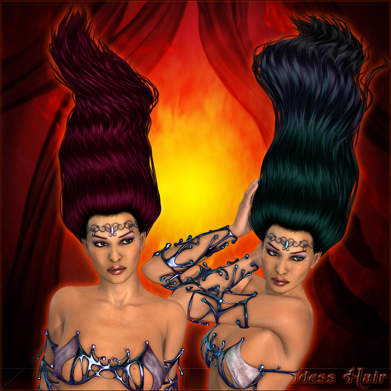Fire Goddess Hair by N/A
