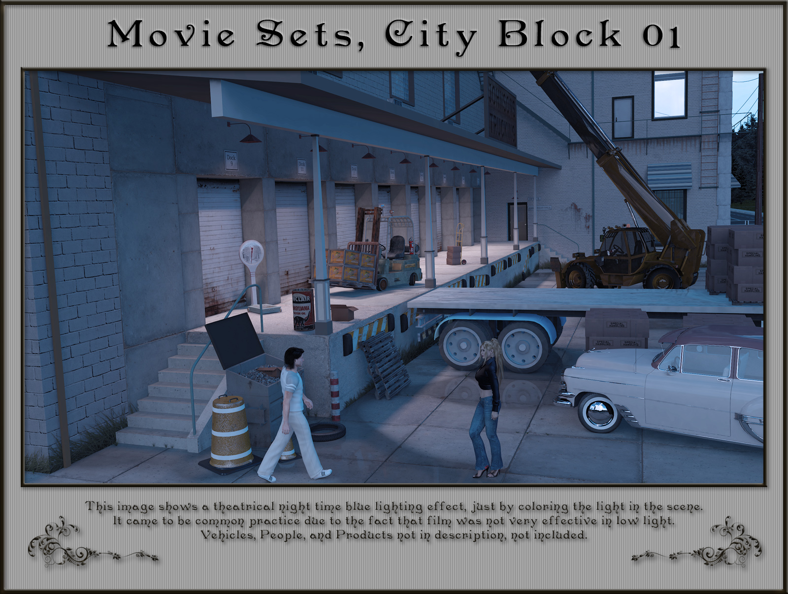 Movie Sets, City Block 01 by N/A