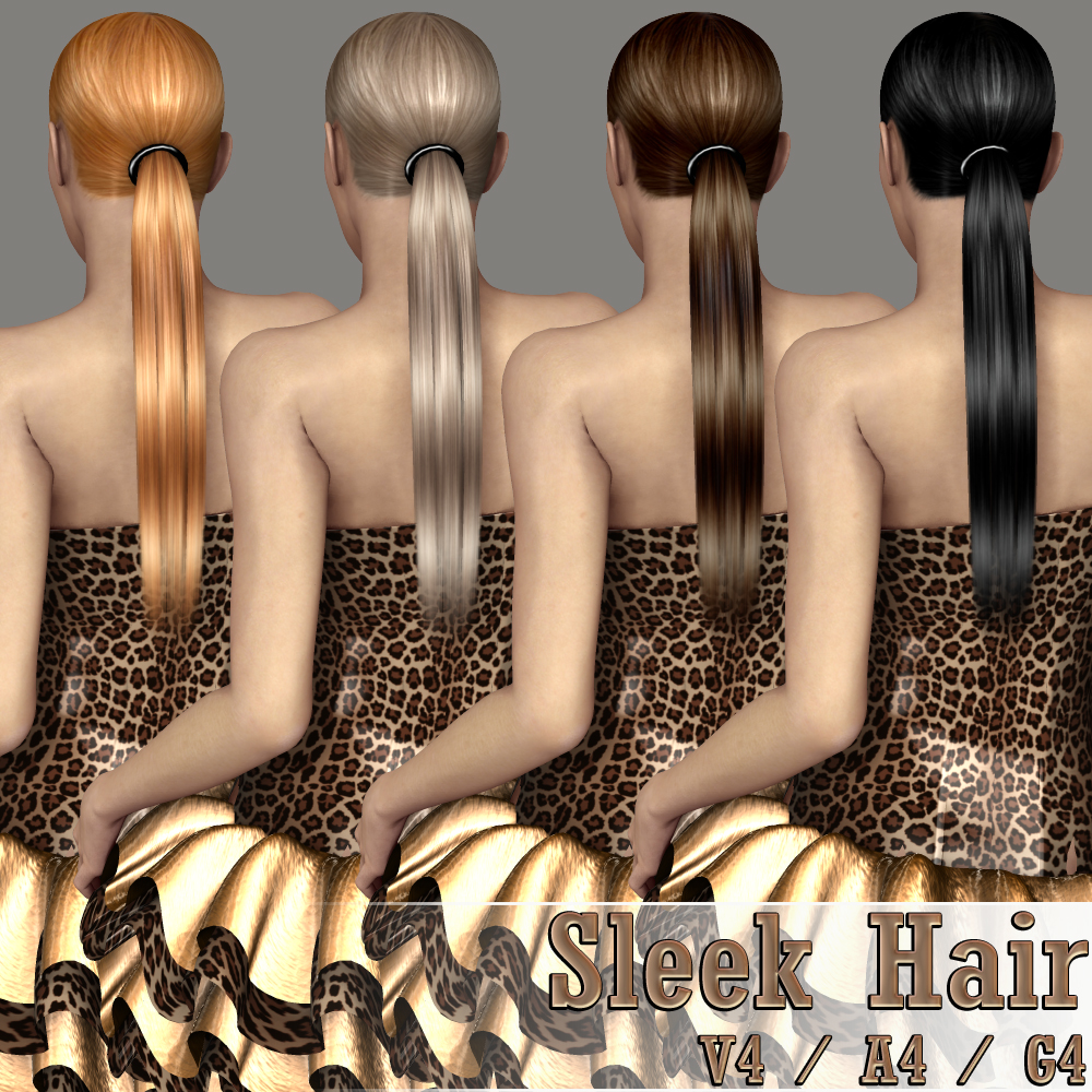 Sleek Hair for V4/A4/G4 by N/A