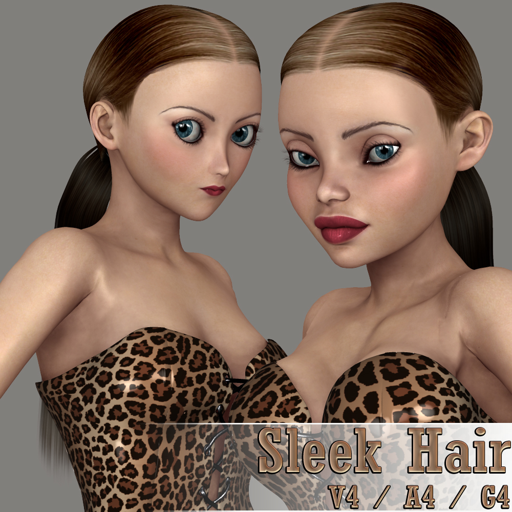 Sleek Hair for V4/A4/G4 by N/A