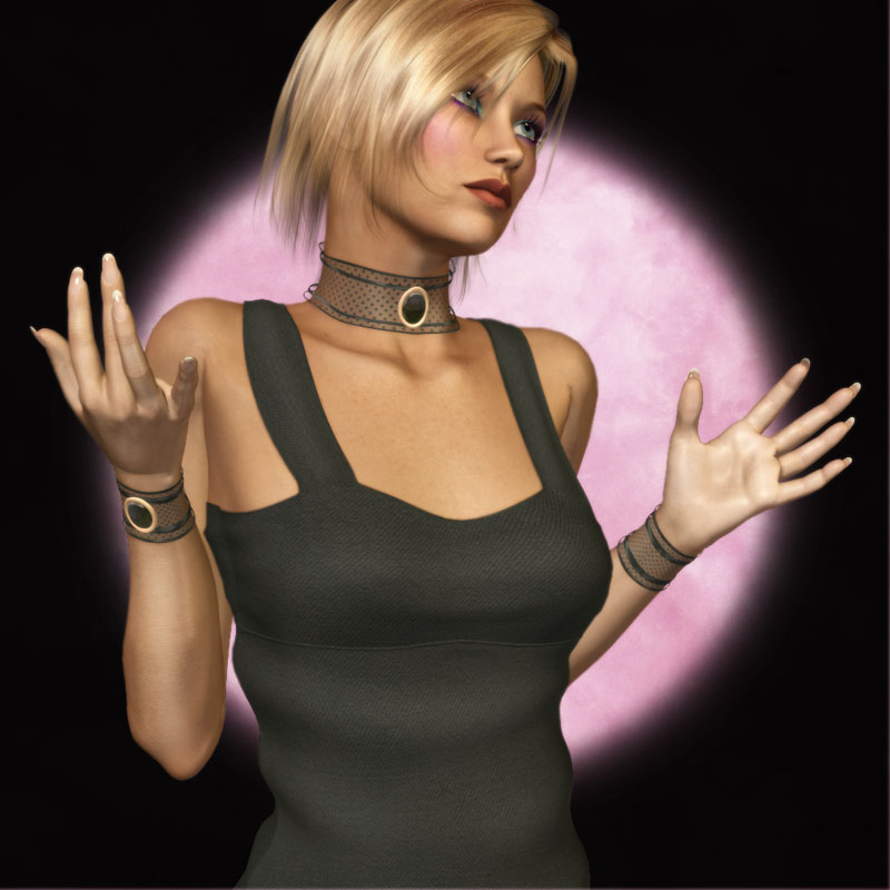 V4 Black Dress Ensemble by N/A
