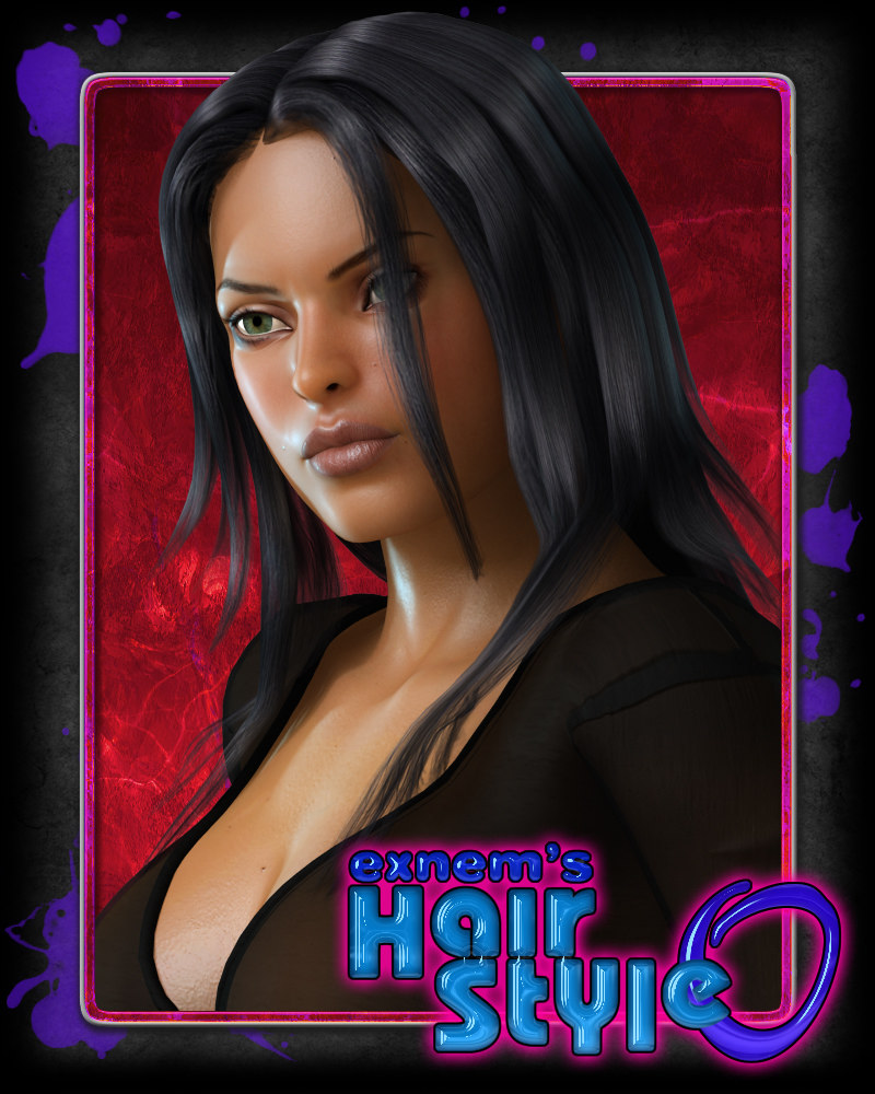Exnem's Hair Style0 for V4 by N/A