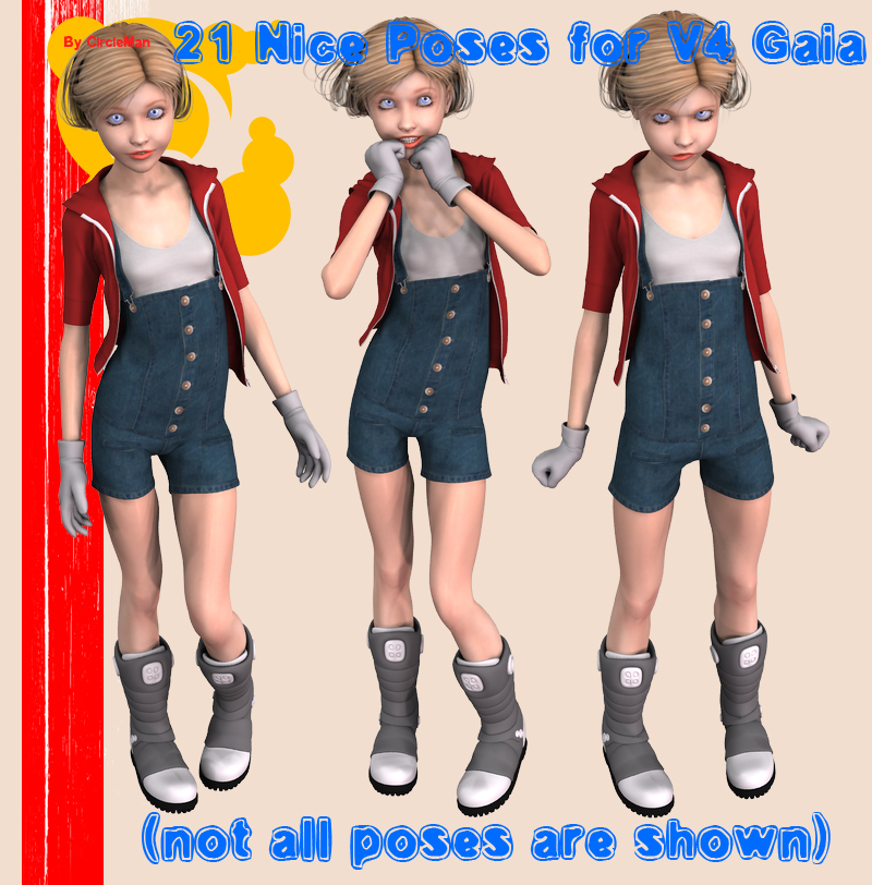 V4 Gaia Poses by N/A