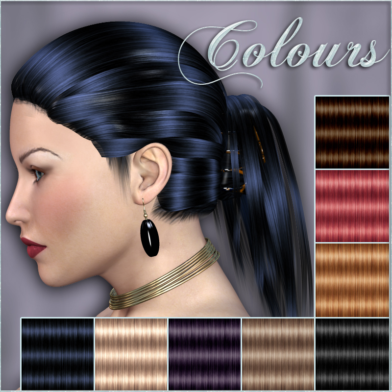 Merlinda Hair For V4 A4 G4 by N/A