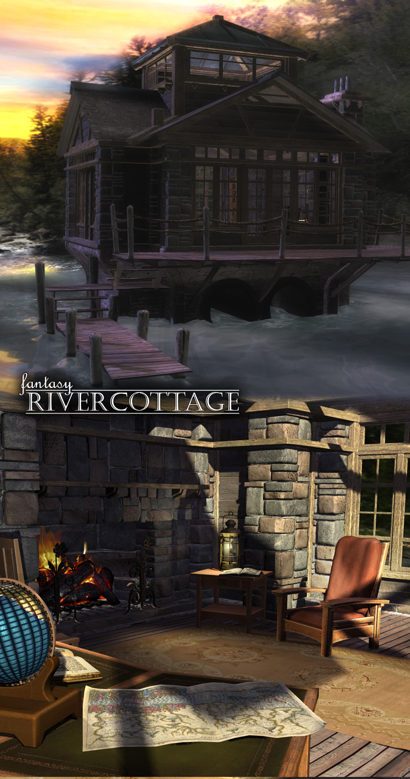 IN Fantasy RiverCottage by N/A