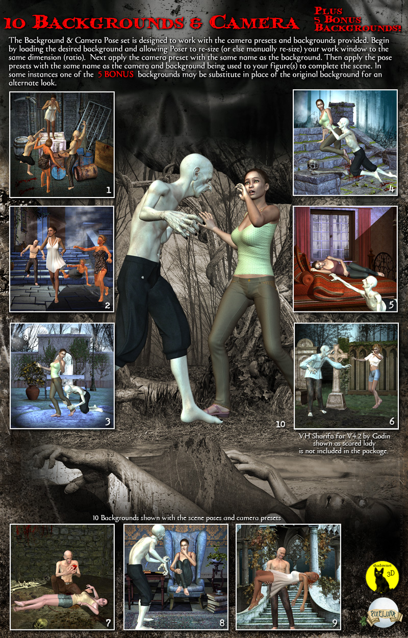 DeadAlive - poses for V4 & M4 by N/A