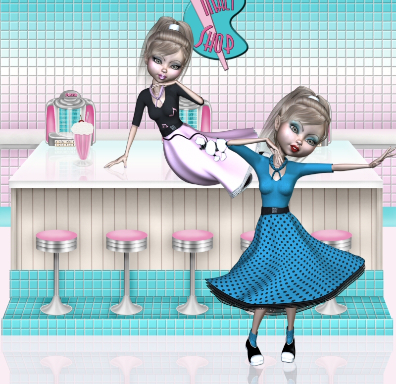 Mavka 50s Poodle Outfit by N/A