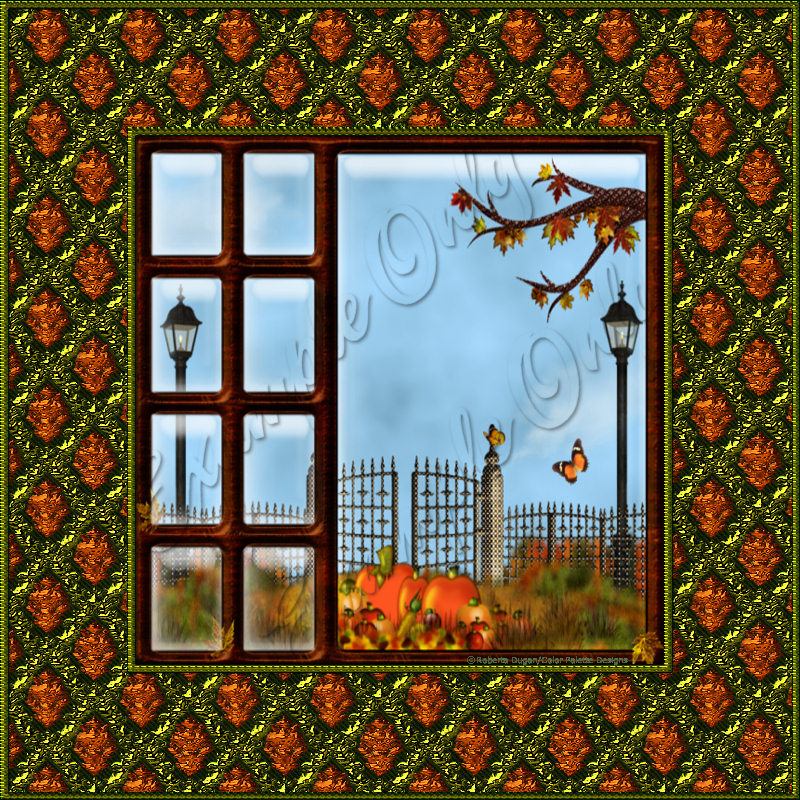 Ornately Autumn Metallic Layer Styles w/ Free Gift by N/A