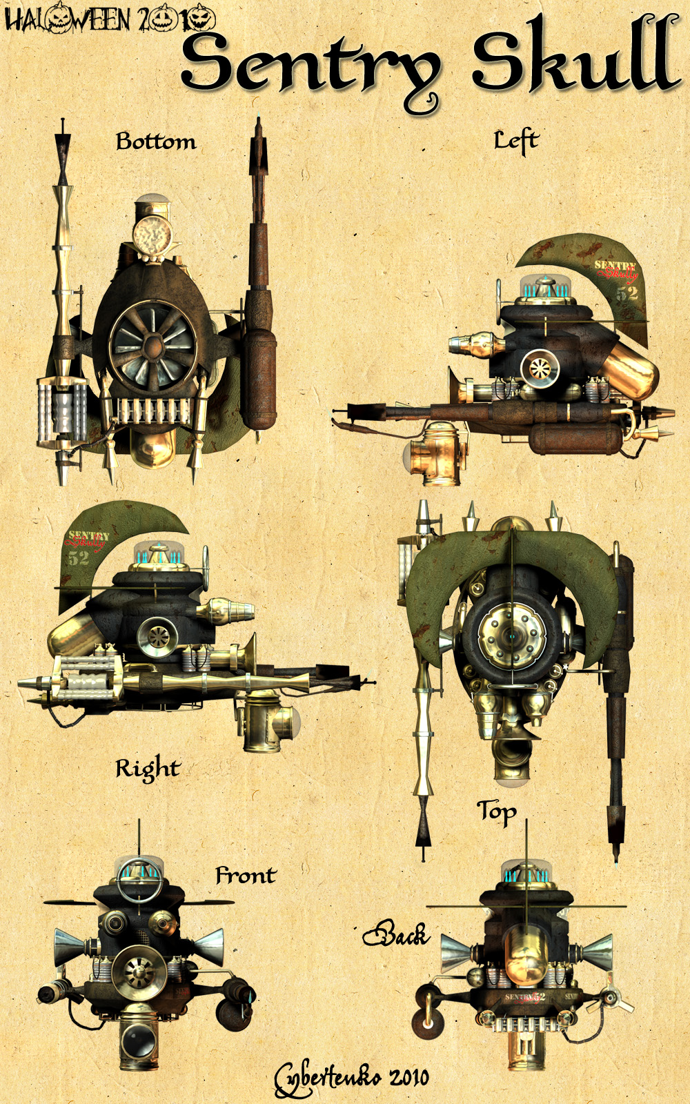 Sentry Skull by N/A