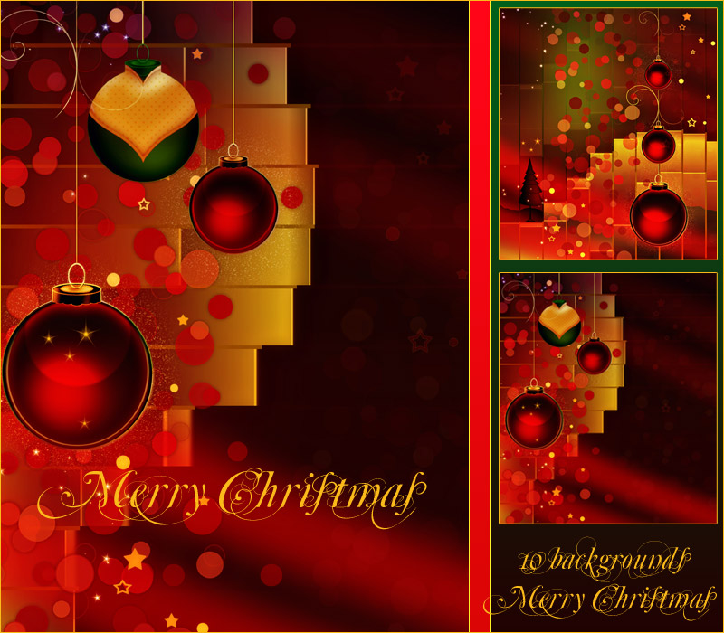 Merry Christmas Backgrounds by N/A