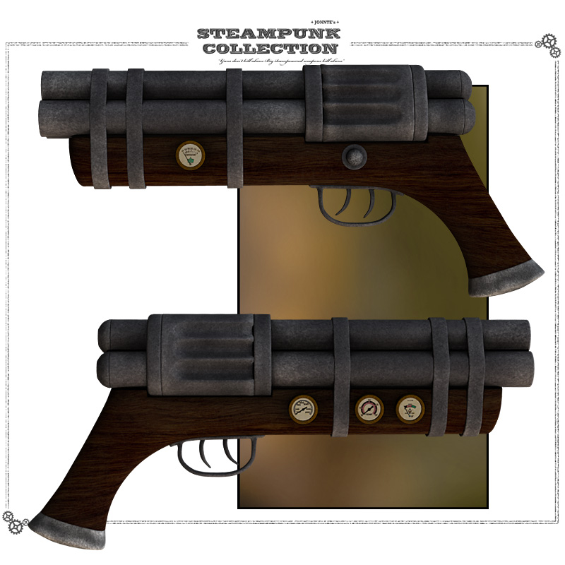 SteamPunk - ShellGun by N/A