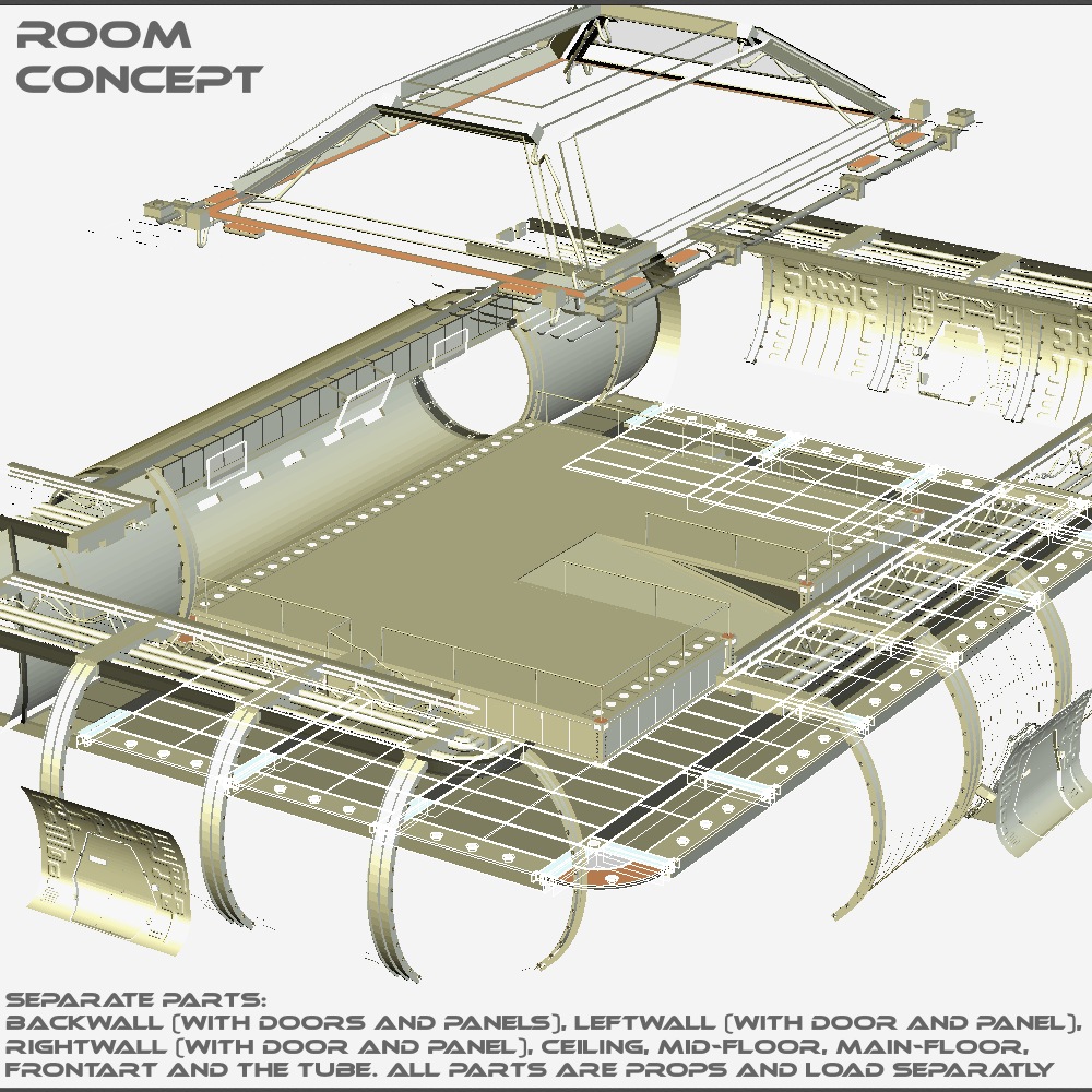 SciFi Metro by 3-D-C by N/A