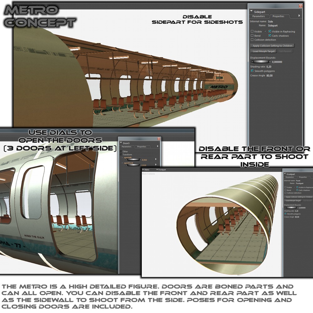 SciFi Metro by 3-D-C by N/A