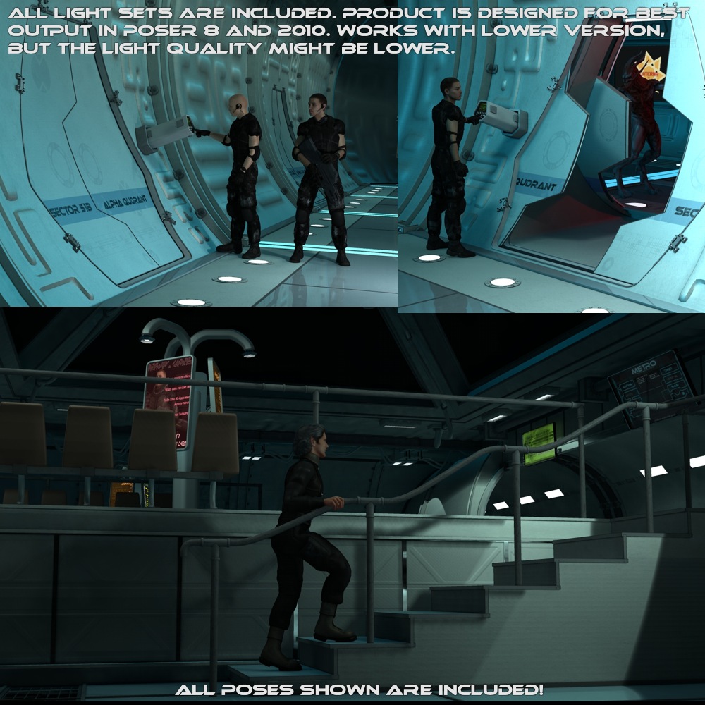 SciFi Metro by 3-D-C by N/A