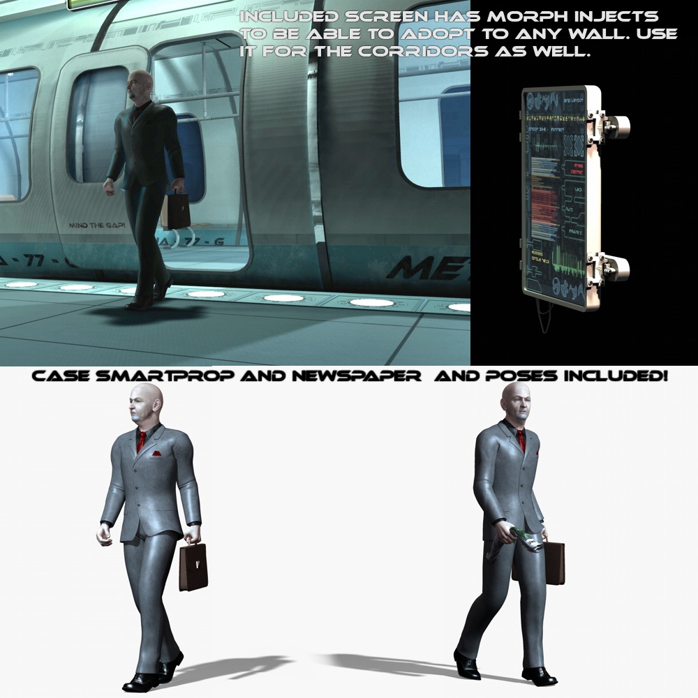 SciFi Metro by 3-D-C by N/A