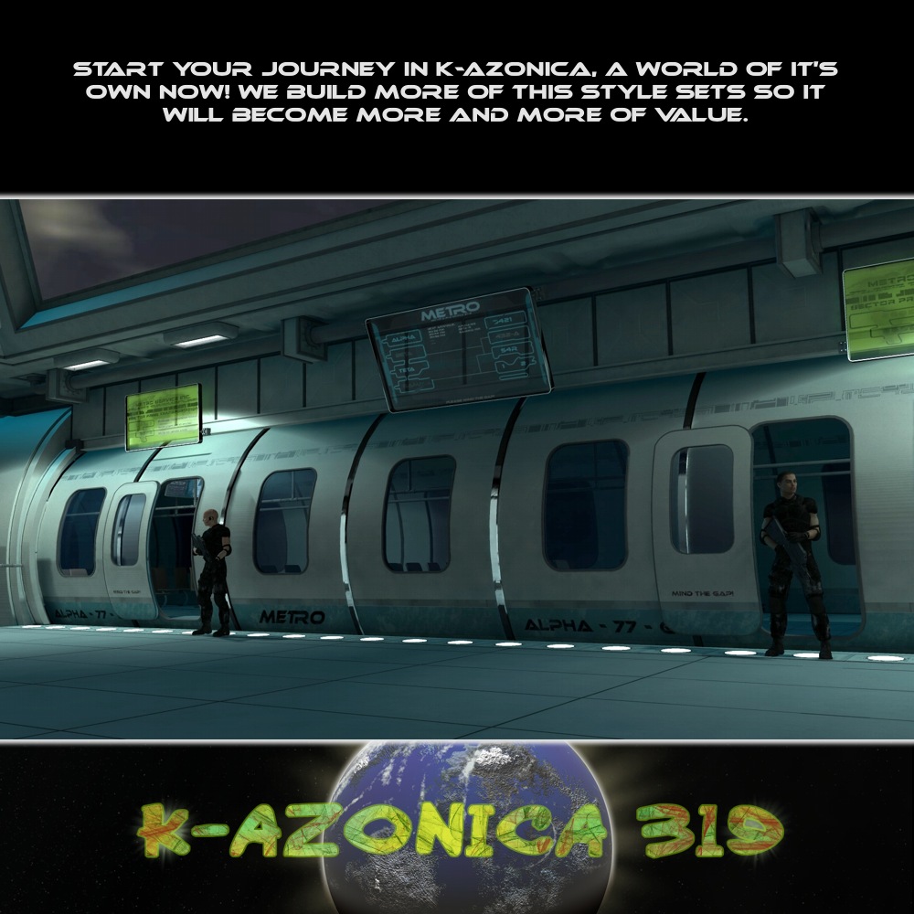 SciFi Metro by 3-D-C by N/A