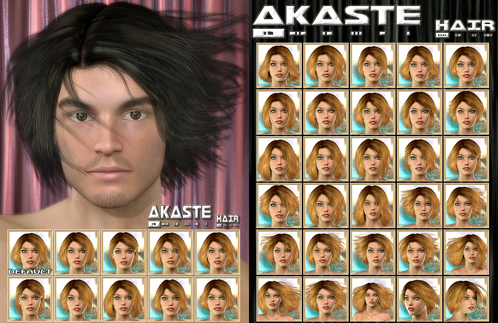 Akaste Hair by N/A