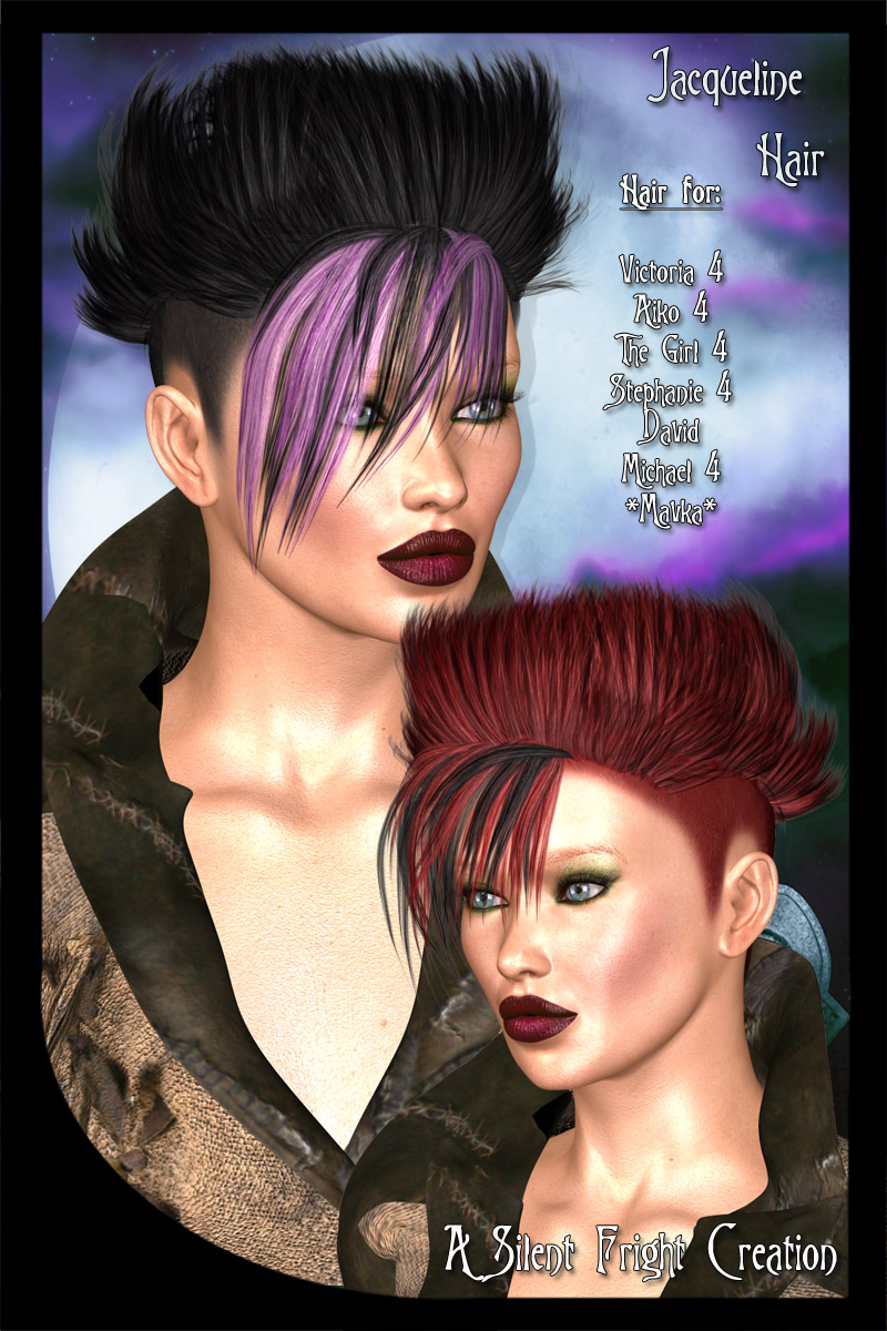 Jacqueline Hair for V4 and M4 by N/A