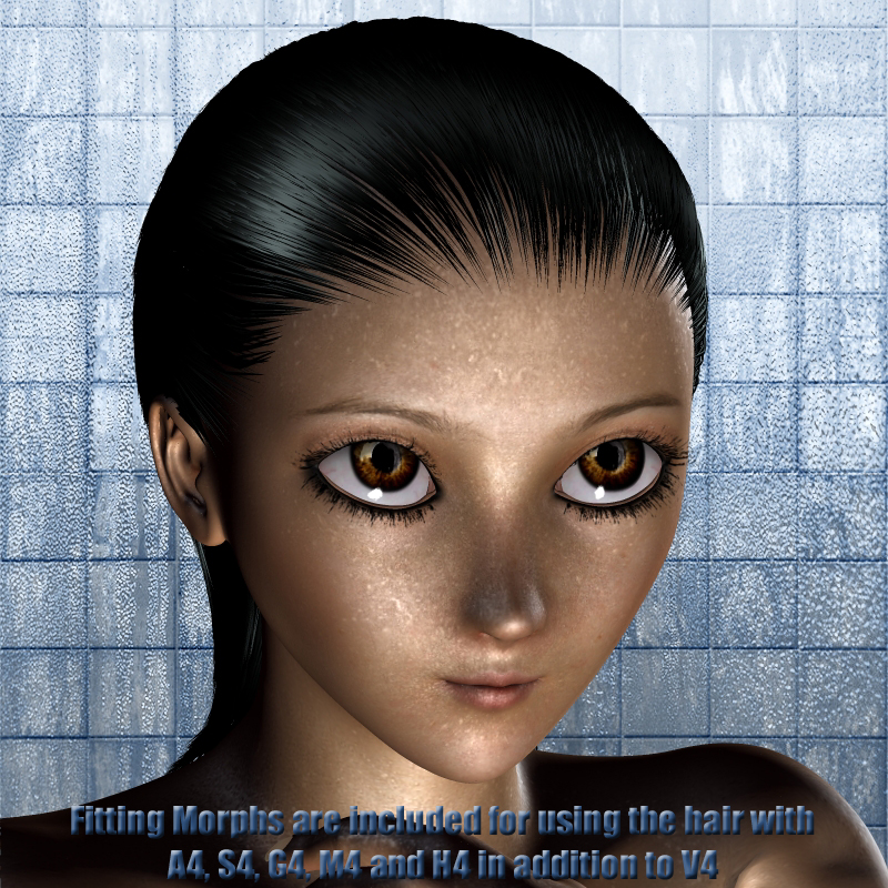 Wet Hair by adamthwaites by N/A