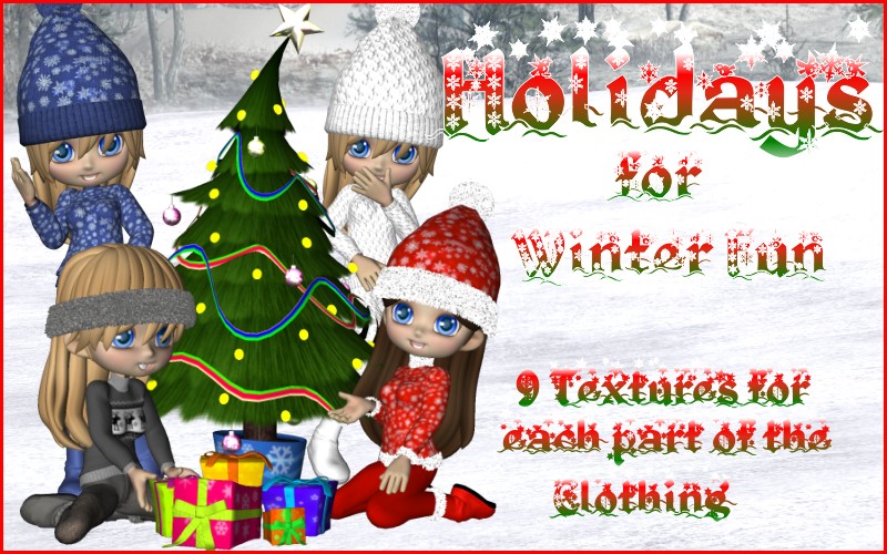 Holidays for Winter Fun for Cookie by N/A