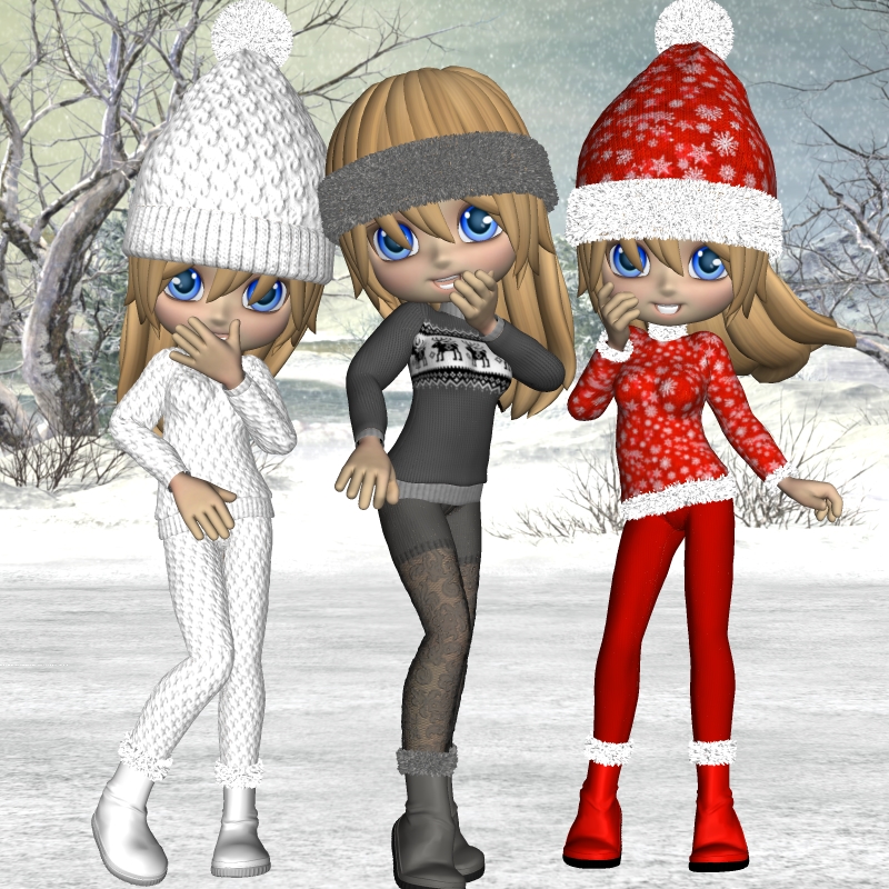 Holidays for Winter Fun for Cookie by N/A