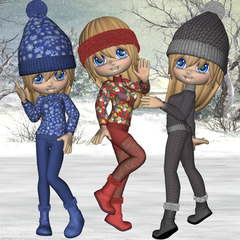 Holidays for Winter Fun for Cookie by N/A