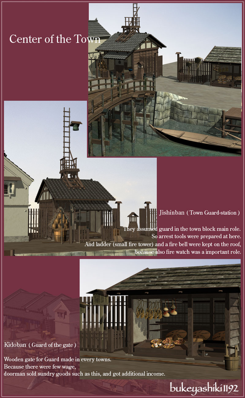 Old Japanese Town Edo vol1 by N/A