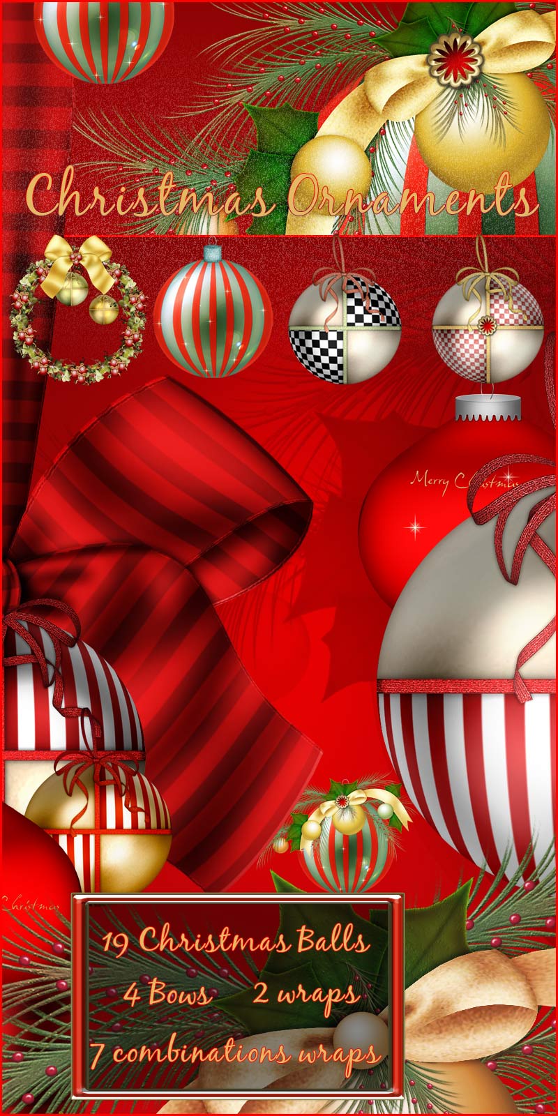Christmas Ornaments by N/A
