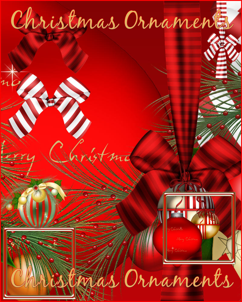 Christmas Ornaments by N/A